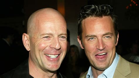 bruce willis friends bet|'Friends': Matthew Perry Says Bruce Willis Guest Starred After a .